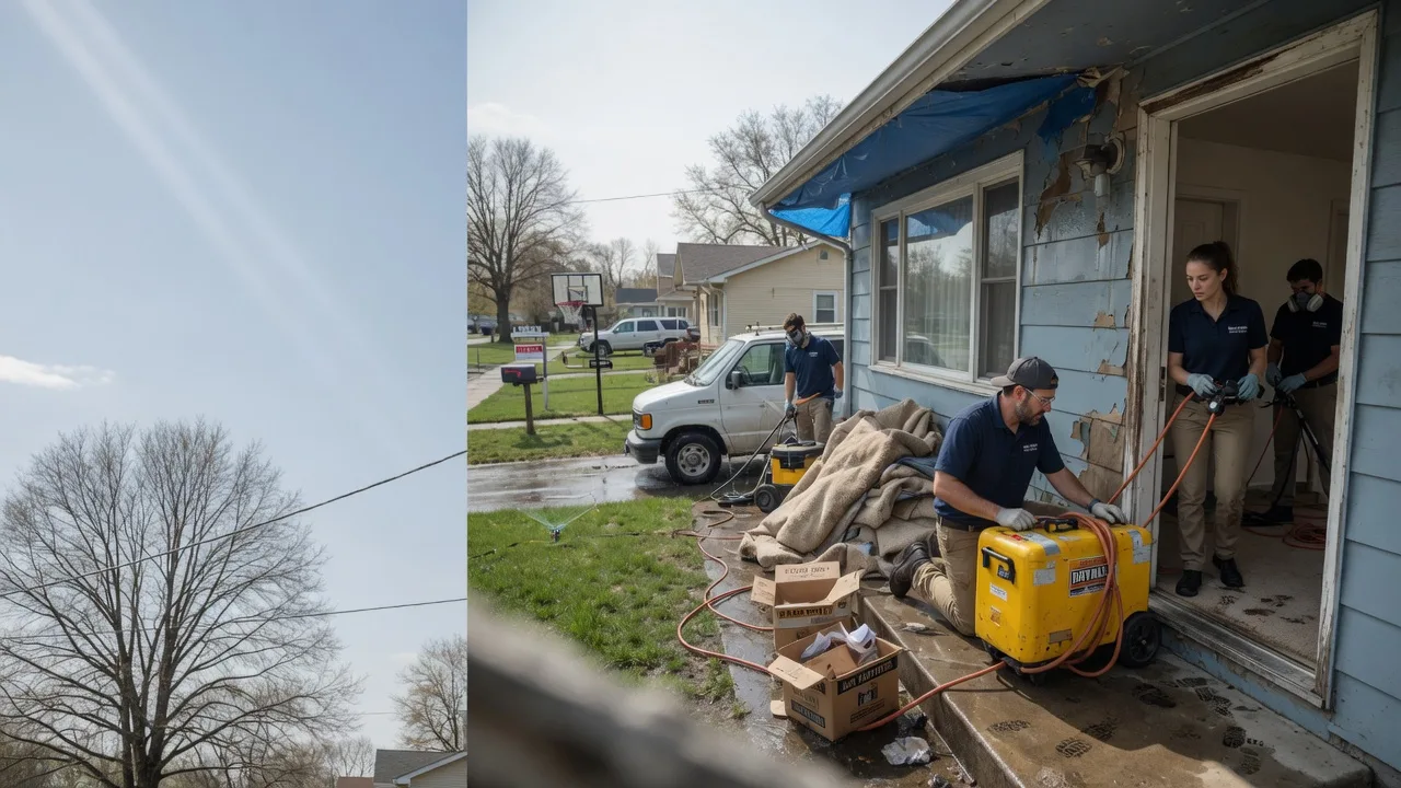 Basement Flood Cleanup in Independence, WI near me